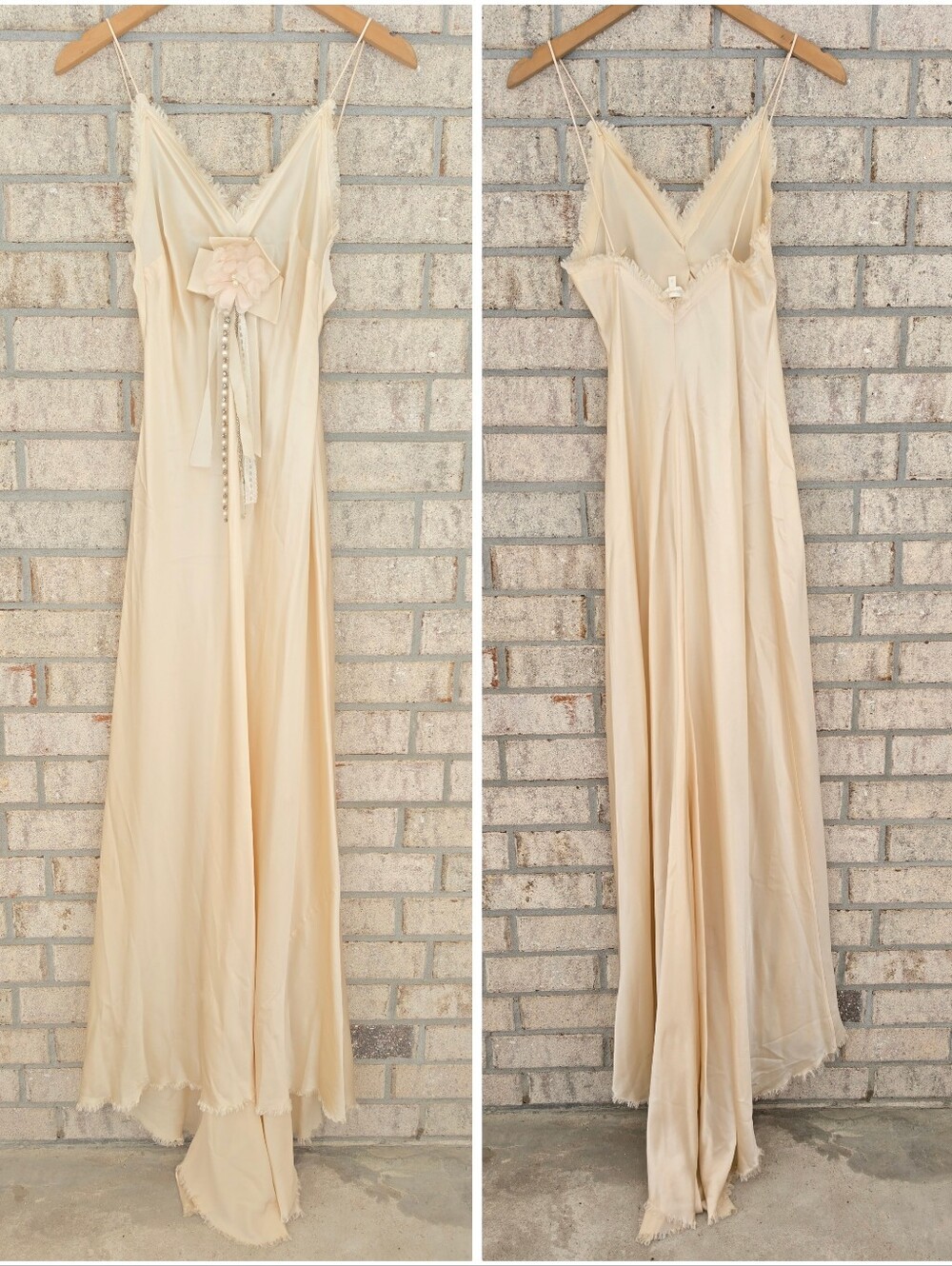 LoveShackFancy Elizabella SIlk Maxi Dress - Picture 2 of 7
